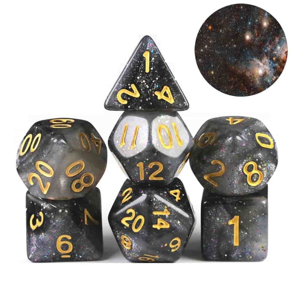 Polydice set Galaxy