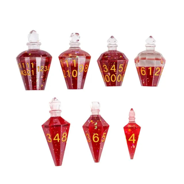 Handmade Magic Potion Bottle Dice