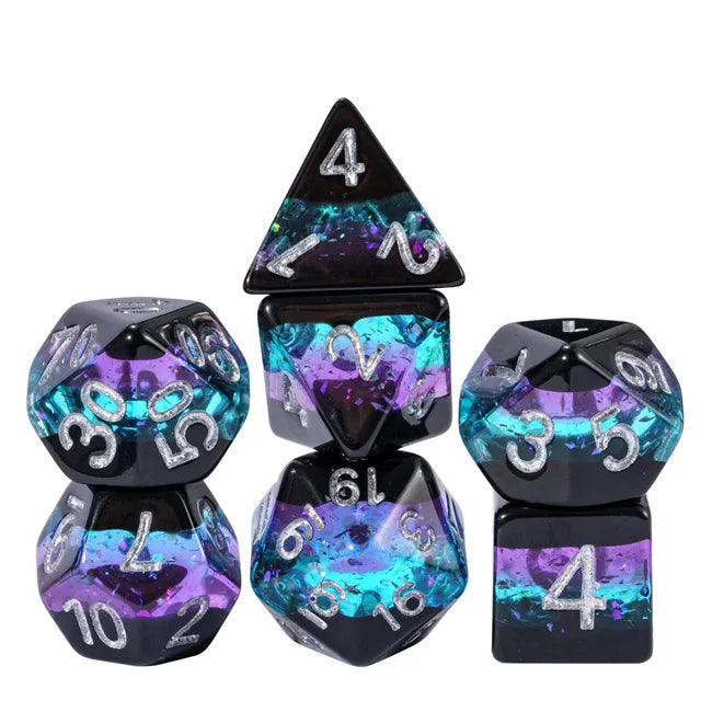Polydice set Layered Dice set