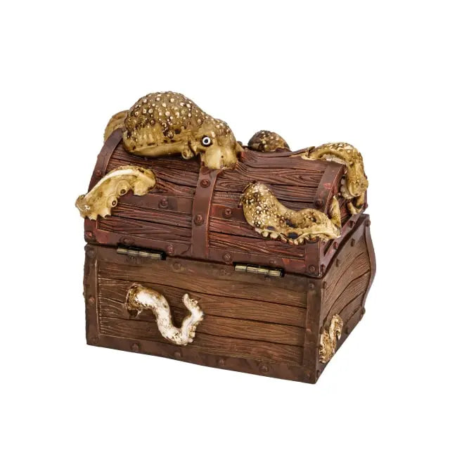 Treasures from the Mysterious Deep Sea - Octopus Treasure Chest Dice Box