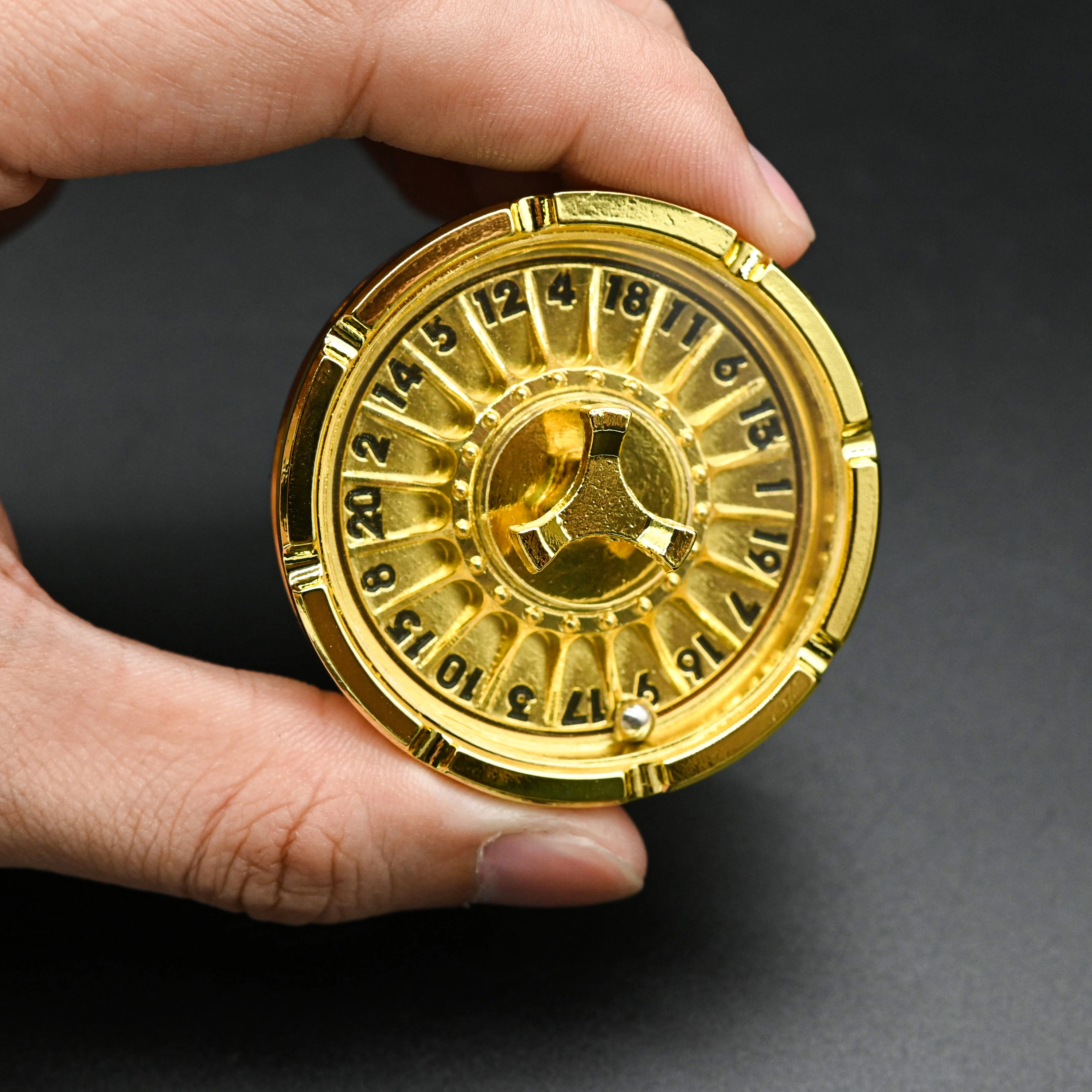 DND metal Roulette D20 spinner