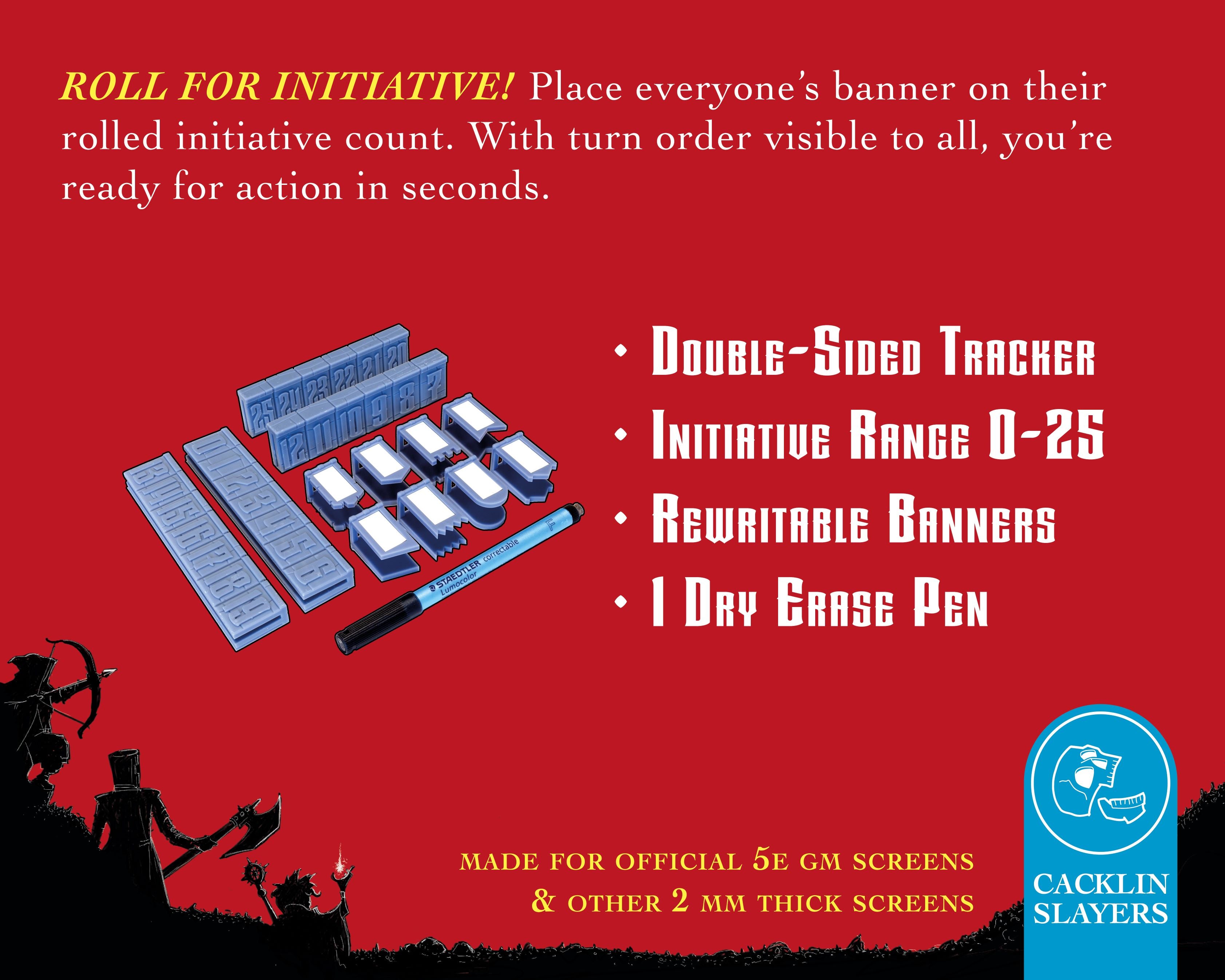Initiative Tracker Cacklin Slayers